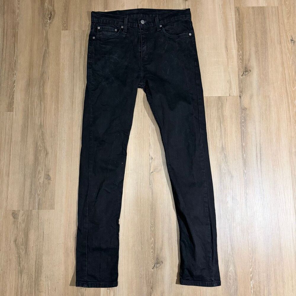 Levi’s 510 Skinny Denim Jeans Black 32x34 Slim Fit Streetwear Y2K Americana Edgy